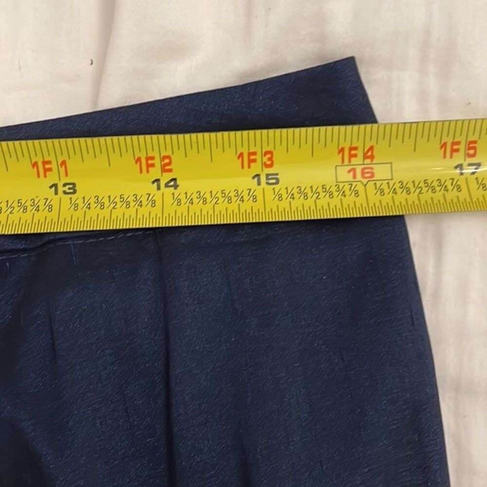 Sigrid Olsen Signature Navy Blue Pants Womens 8 NEW - Picture 5 of 15